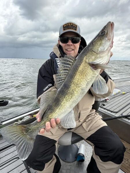 Another monster zander from Amsterdam